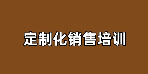 定制化销售培训